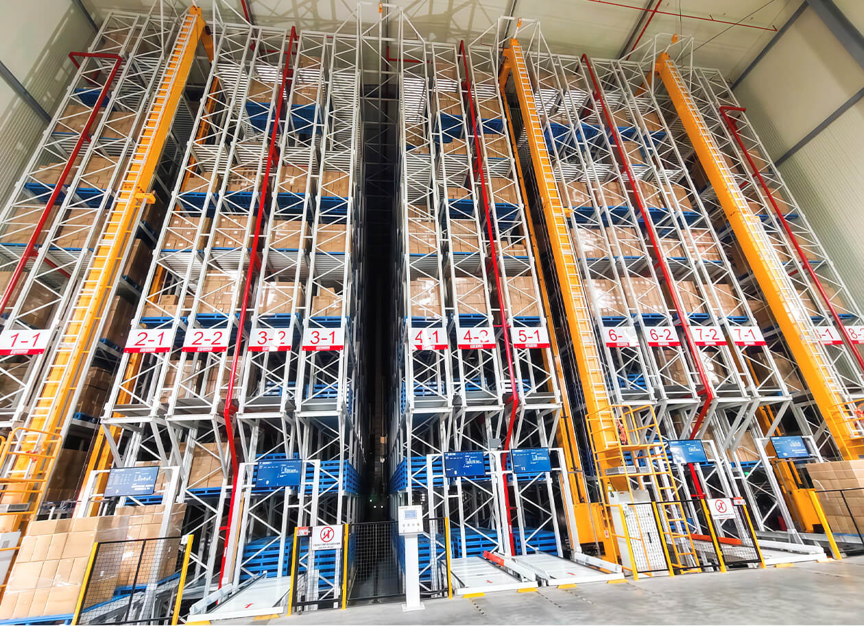 HUAYIDE-ASRS stacker crane automated warehouse project case