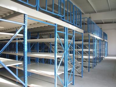 Mezznine racks